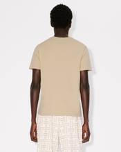 'KENZO Weave' embroidered slim T-shirt in cotton