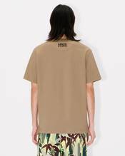 'KENZO Happy Tiger' embroidered T-shirt in cotton