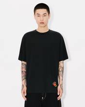 'KENZO Pop' embroidered oversized T-shirt in cotton
