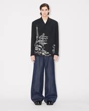 'KENZO Paris Jungle' embroidered tailored kimono jacket 