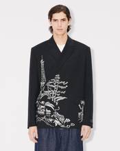 'KENZO Paris Jungle' embroidered tailored kimono jacket 
