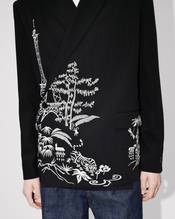 'KENZO Paris Jungle' embroidered tailored kimono jacket 