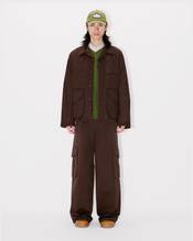 Reversible workwear jacket in cotton