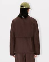 Reversible workwear jacket in cotton