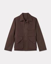Reversible workwear jacket in cotton