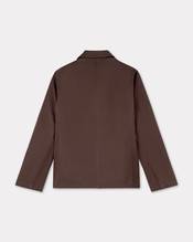 Reversible workwear jacket in cotton