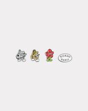 'KENZO VERDY MARKET' pins set