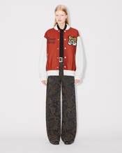 'KENZO by Verdy' genderless varsity jacket in wool and leather