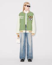 'KENZO by Verdy' genderless varsity jacket in wool and leather