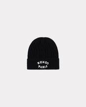'KENZO VERDY MARKET' embroidered beanie in wool and cotton