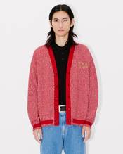 'Lunar New Year' genderless embroidered cardigan in wool and cotton