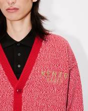 'Lunar New Year' genderless embroidered cardigan in wool and cotton