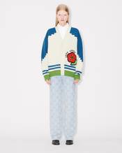 'KENZO Pop' genderless cardigan in wool
