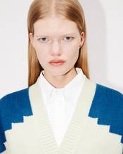 'KENZO Pop' genderless cardigan in wool