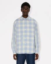 Genderless padded overshirt in cotton