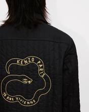 'Lunar New Year' genderless quilted padded overshirt in cotton poplin