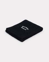 'KENZO VERDY MARKET' embroidered scarf in wool and cotton