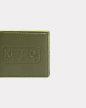 'KENZO Emboss' fold wallter in leather