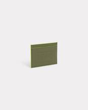 'KENZO Emboss' card holder in leather