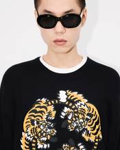 'KENZO VERDY MARKET' genderless embroidered jumper in wool and cotton