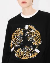 'KENZO VERDY MARKET' genderless embroidered jumper in wool and cotton