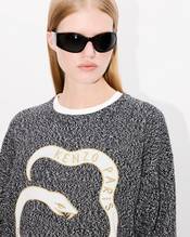 'Lunar New Year' genderless jumper in wool and cotton