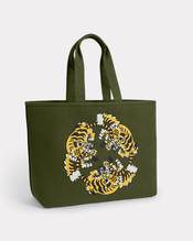 'KENZO VERDY MARKET' reversible large tote bag in canvas