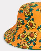 'Sun Flower' reversible cotton bucket hat