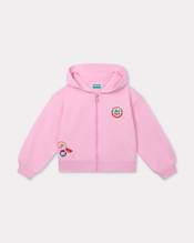 'East West' cotton tracksuit top