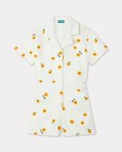 'Sun Flower' Playsuit in cotton