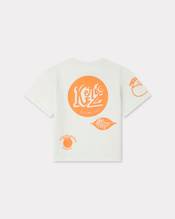 'Fruits Stickers' cotton T-shirt