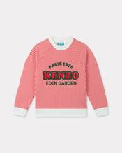 'Fruits Stickers' cotton sweatshirt