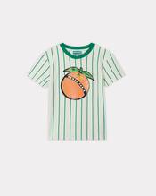 'Fruits Stickers' cotton T-shirt