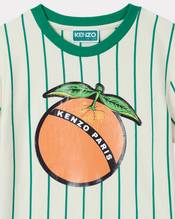'Fruits Stickers' cotton T-shirt