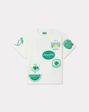 'Fruits Stickers' cotton T-shirt