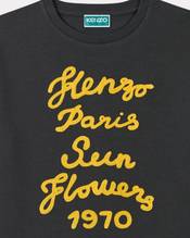 'Sun Flower' embroidered cotton T-shirt