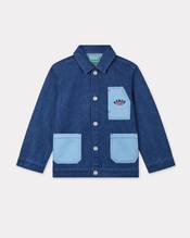 'East West' embroidered cotton jacket