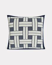 'KENZO Weave' embroidered cushion cover